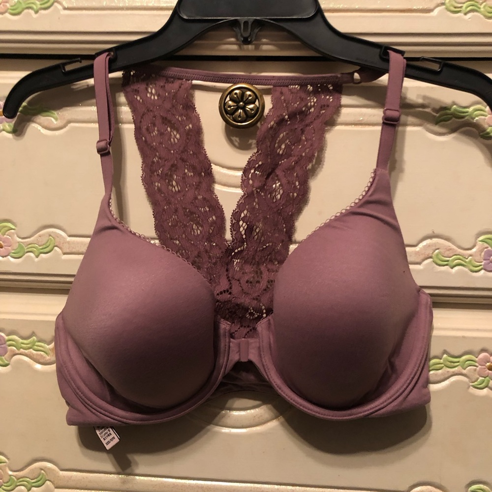 Victoria’s Secret purple lace bra